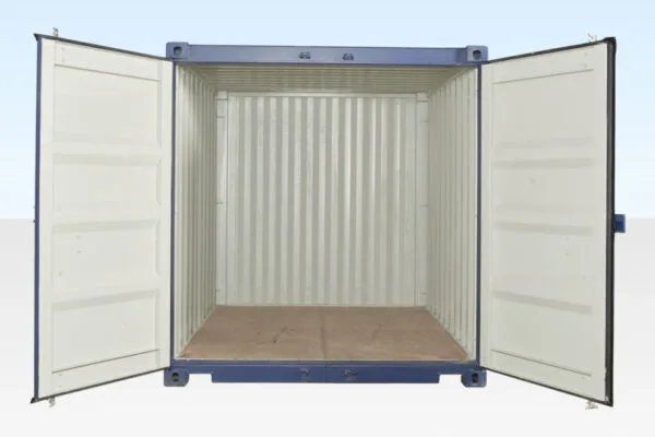 10Ft X 8Ft Shipping Container (One trip) – Blue - Image 2