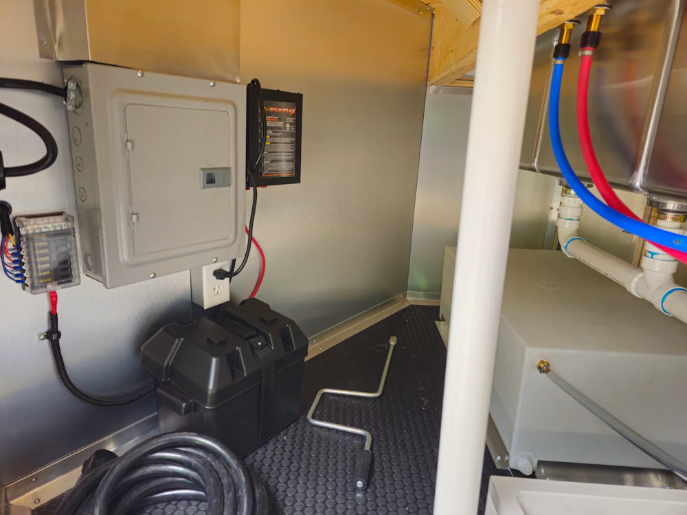 8.5' X 20' Blackout Concession Trailer BBQ Event Catering - Image 4