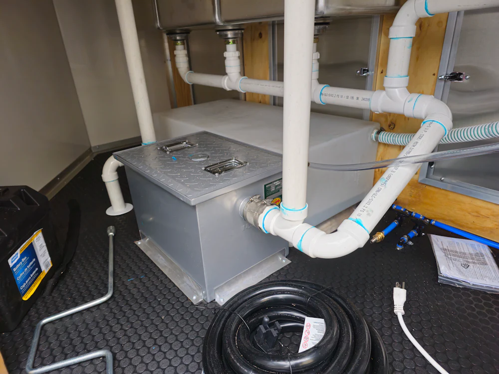 8.5' X 14' Wood Grain Concession Trailer Food Event Catering - Image 4