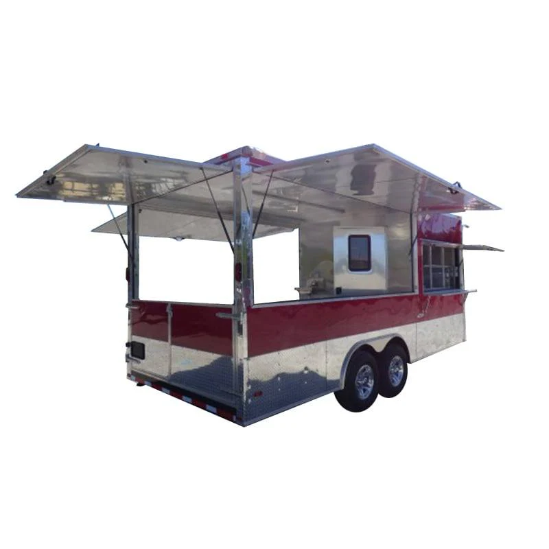 8.5' x 20' Concession Food Trailer Red Kettle Corn Catering Event