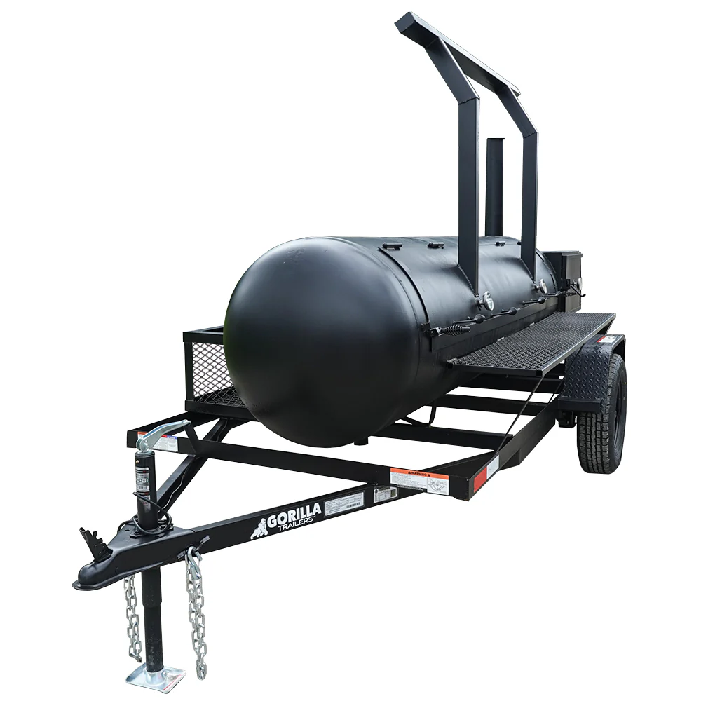 330 GAL Smoker Single Door With CounterWeight with Double Racks