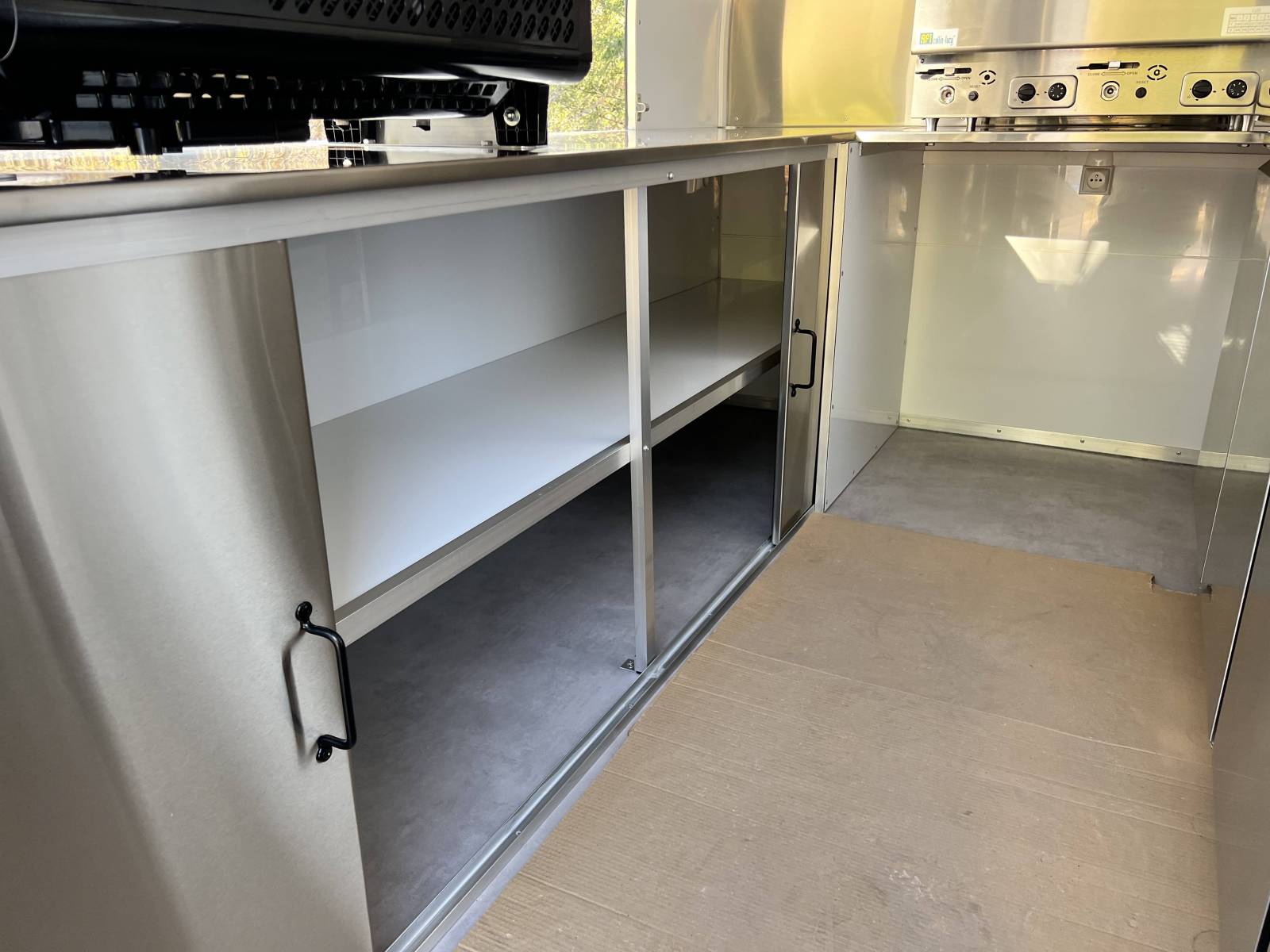 2025 Black Food Stand concession-Vending Business Trailer - Image 5