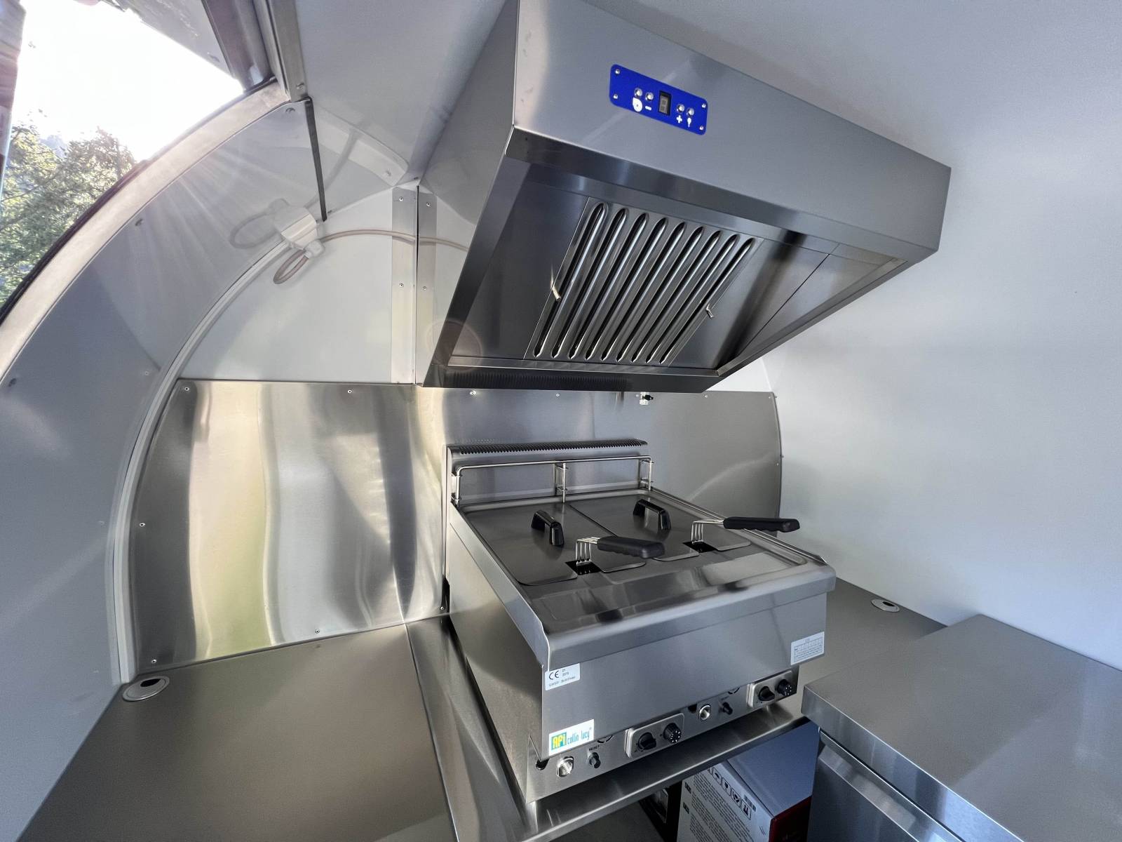 2025 Black Food Stand concession-Vending Business Trailer - Image 4