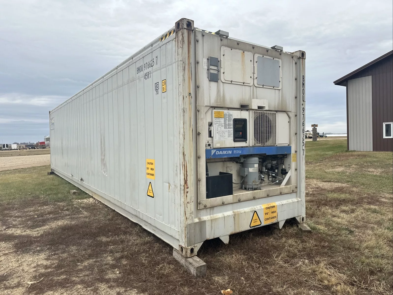 Refrigerator Container Daikon -40ft