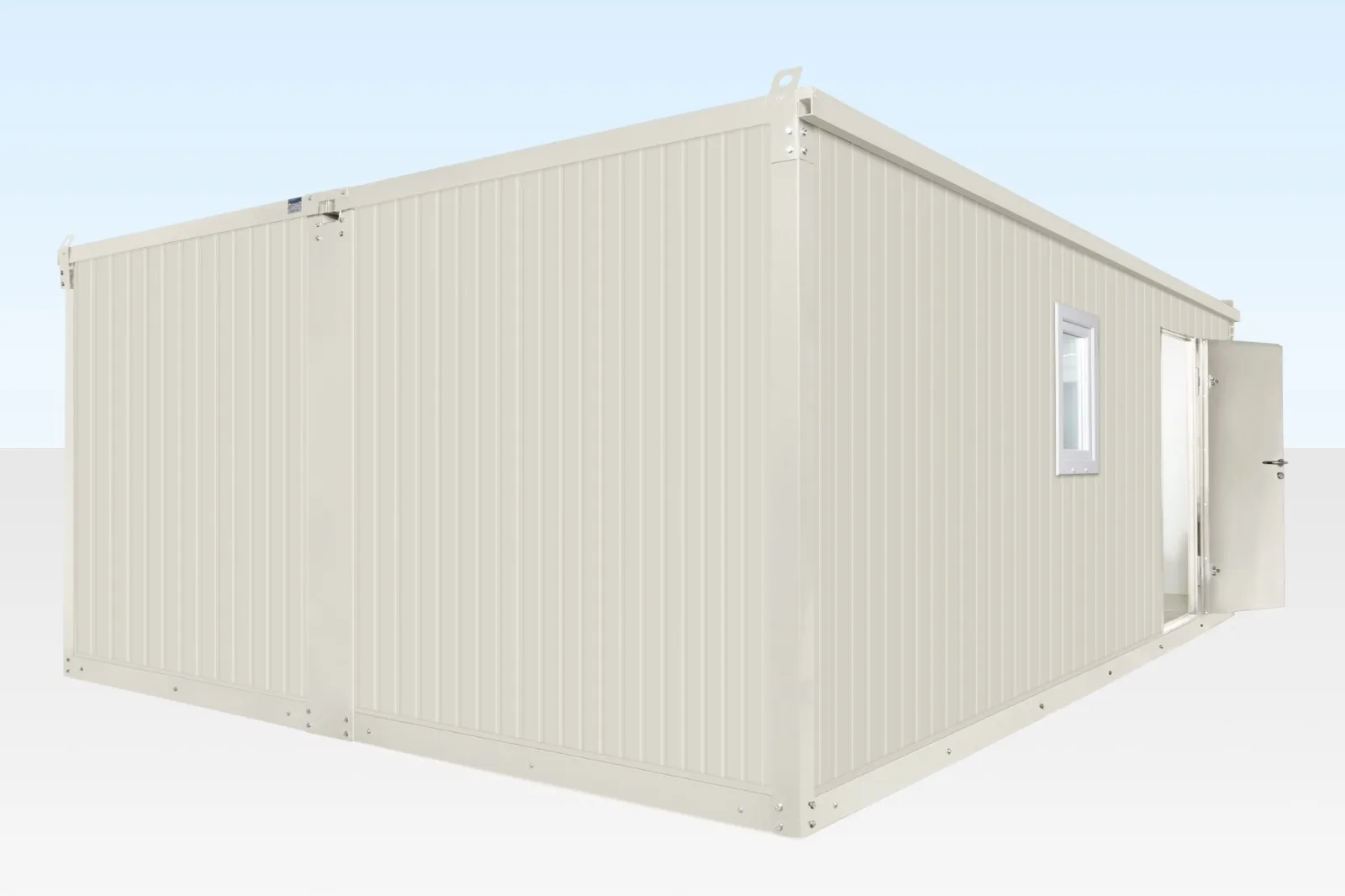 6.5M X 4.6M Side Linked Flat Pack Container Office - Image 3