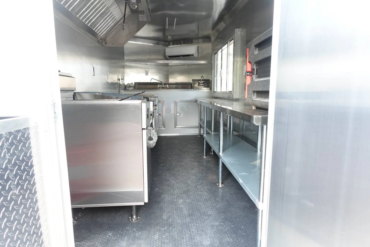 7' X 14' White Concession Trailer Food Event Catering - Image 2