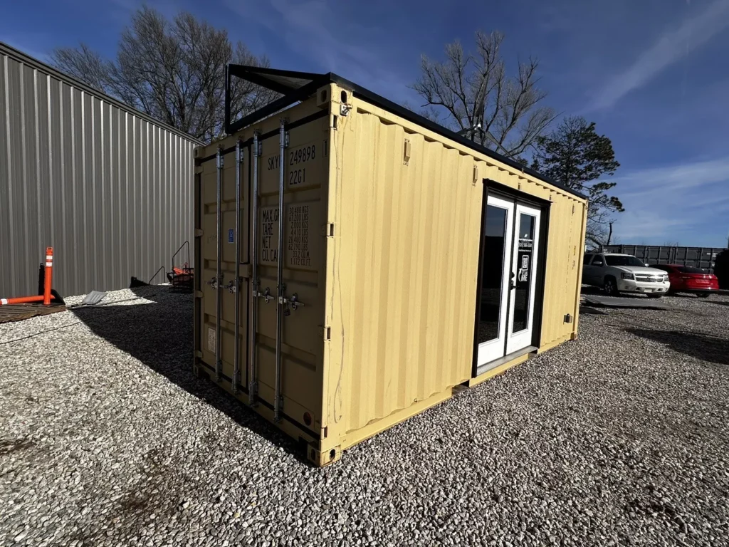 20 ft Shipping Container Office Solar Off Grid Or Grid - Image 2