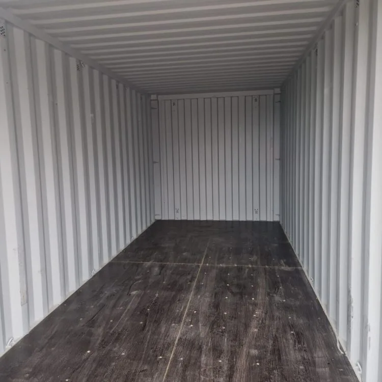 New 20Ft Shipping Container One Trip Green Easy Opening Door - Image 2