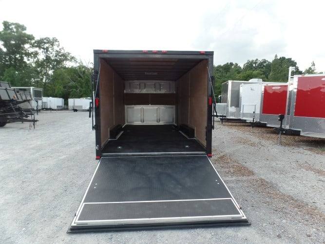Enclosed Trailer 8.5' X 20' Charcoal Grey Storage - Image 4