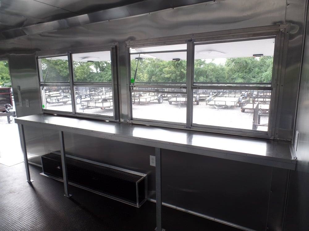 8.5' x 14' Concession Food Trailer Lime Event Catering - Image 2