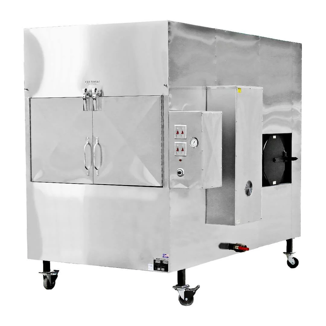 Ole Hickory Pits SSJ BBQ Smoker Commercial Rotating Racks 150 sq. ft.