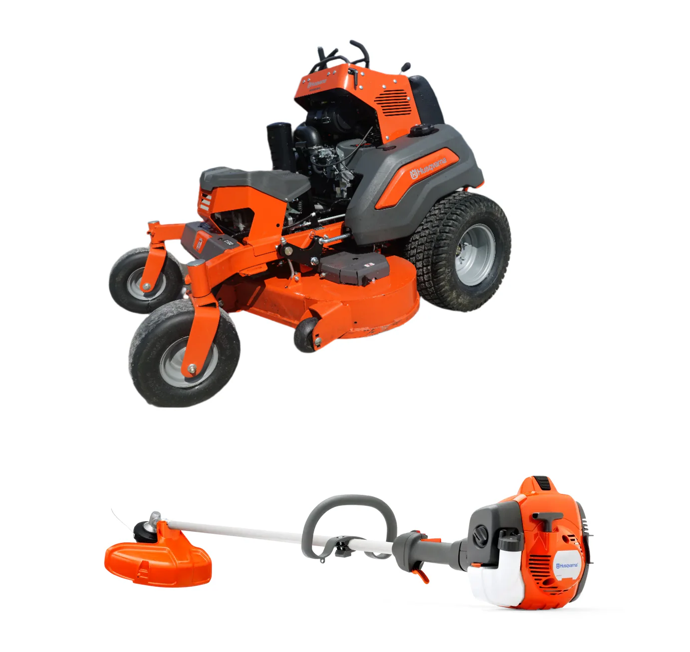 Demo Husqvarna V554 Stand-On Mower 54" 24.5 HP KAW 8.5HRS +Bonus 522L Trimmer